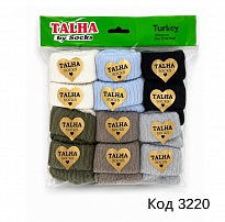 картинка Tr Шкарпетки для новонароджених Talha 125 щільна в'язка мікс ХЛОПЧИК 12 шт. магазин Одежда+ являющийся официальным дистрибьютором в России 
