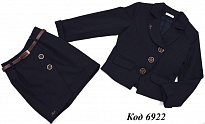 картинка ,,Suzie122-152шерстьКОСТЮМ Піджак "Жаклін"(5423)+Спідниця чорний 122-152 6 шт магазин Одежда+ являющийся официальным дистрибьютором