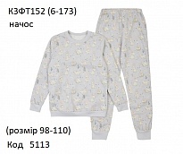 картинка ЛяЛя Піжама футер для дівчинки К3ФТ152 (6-173)   098,104,110  3 шт магазин Одежда+ являющийся официальным дистрибьютором