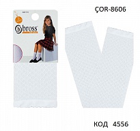 картинка Bross Шкарпеткии поліамід для дівчинки 90%ПА,10%Ел  ÇOR-8606 БІЛИЙ  12(3) шт магазин Одежда+ являющийся официальным дистрибьютором