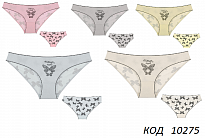 картинка Труси Donella жіночі S--XXL  2171JG  10шт. магазин Одежда+ являющийся официальным дистрибьютором