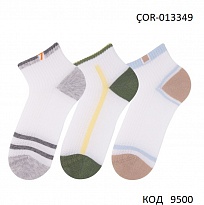 картинка Bross Шкарпетки бавовняні для хлопчика короткі СІТКА Малюнок ÇOR-013349 МІКС  12(3)шт. магазин Одежда+ являющийся официальным дистрибьютором