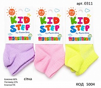 картинка KdSt Шкарпетки сітка для дівчинки Kid Step 0311 короткі Мікс кольорів 06-8//8-10//10-12  12(3)шт магазин Одежда+ являющийся официальным дистрибьютором